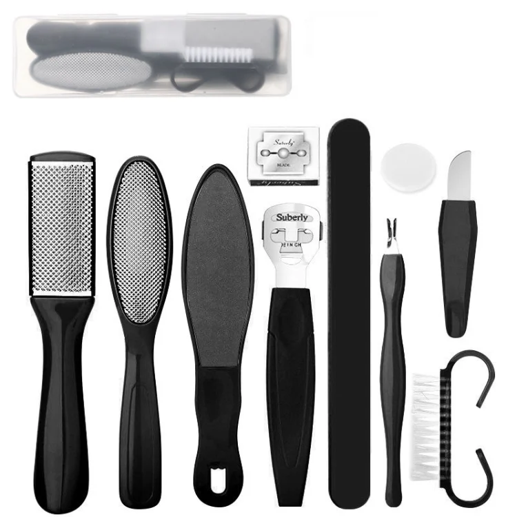 TBD06042793_B1.webp 10 In 1 Foot File Clean Tool Kit Foot Care Pedicure Tools Set - Image 2