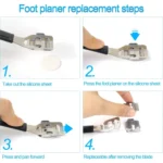 10 In 1 Foot File Clean Tool Kit Foot Care Pedicure Tools Set - Image 6