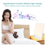 Simulated Sunlight Lamp White Noises Machine SAD Therapy Light With Timer - Image 5