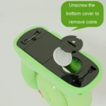 Childrens Snail Rotating Coin Bank Cartoon Savings Jar Toys With Lights And Music - Image 6