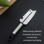 Multifunctional Stainless Steel Paring Knife Household Fruit And Vegetable Scraper Bottle Opener - Image 3