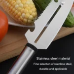 Multifunctional Stainless Steel Paring Knife Household Fruit And Vegetable Scraper Bottle Opener - Image 4