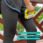 Handheld Curved Five-row Iron Column Roller Soothing Massager - Image 6