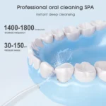 350ML Water Tank Oral Irrigator Rechargeable 5 Gear Adustable Water Flosser - Image 5