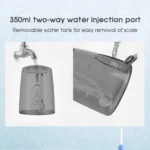 350ML Water Tank Oral Irrigator Rechargeable 5 Gear Adustable Water Flosser - Image 6