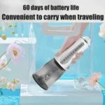 350ML Water Tank Oral Irrigator Rechargeable 5 Gear Adustable Water Flosser - Image 7