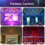 Home LED Magic Ball Lights Bounce Ambient Lamps Room Sound Lights Balls - Image 11