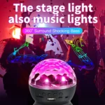 Home LED Magic Ball Lights Bounce Ambient Lamps Room Sound Lights Balls - Image 6