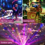 Home LED Magic Ball Lights Bounce Ambient Lamps Room Sound Lights Balls - Image 10