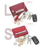 HUMERPAUL WX2010 Ladies Leather Mini Wallet Portable Coin Purse And Card Holder - Image 4