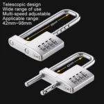 Shoe Cabinet Office File Cabinet Adjustable Lock Length Pull Hand Lock Password Cabinet Door Lock - Image 5