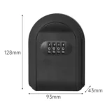 Full Plastic Key Box Password Lock Door Key Storage Password Box - Image 3