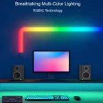 12V RGBIC Splicing Wall Light Intelligent Remote Control Indoor Decorative Ambient Lights - Image 7