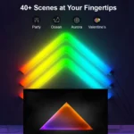 12V RGBIC Splicing Wall Light Intelligent Remote Control Indoor Decorative Ambient Lights - Image 9