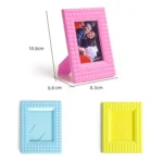 Mini 3-Inch Rivet Vertical Color Celebrity Photo Card Photo Frame - Image 2