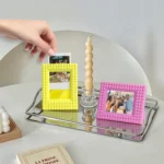 Mini 3-Inch Rivet Vertical Color Celebrity Photo Card Photo Frame - Image 4