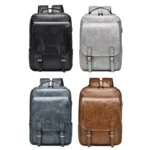 WEIXIER B677 Large Capacity Waterproof Business Backpack with USB Charging Hole - Image 2