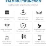 2 Million Pixel HD Home Smart WIFI Remote Mini 1080P Surveillance Camera - Image 6