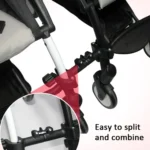 Twin Stroller Connector Turns Two Single Strollers Into A Double Stroller - Image 6