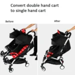 Twin Stroller Connector Turns Two Single Strollers Into A Double Stroller - Image 7