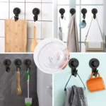 Wall Strong Suction Cup Hook Punch Free Rotating Multi-Purpose Hooks - Image 6