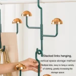 Mushroom Swivel Clothes Hat Rack No Punch No Trace Hooks Home Multifunctional Scarf Bag Storage Rack - Image 6