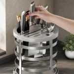 Home Thicken Knife Organizer Chopstick Cylinder Kitchen Drainage Countertop Shelf - Image 12