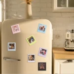 For Polaroid Square Photo Frame Magnetic Building Blocks Assembled Refrigerator Magnet