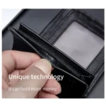 BULL CAPTAIN 0200 Large-capacity First-layer Cowhide Multi-card Slot Wallet RFID Anti-theft Card Holder - Image 5