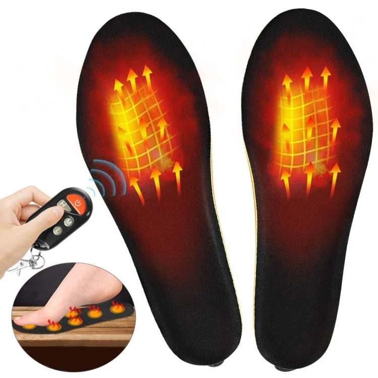 TBD0604306101A.webp USB Charging Heating Insoles Size Cuttable and Washable Electric Foot Warmer Insoles - Image 1