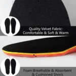 USB Charging Heating Insoles Size Cuttable and Washable Electric Foot Warmer Insoles - Image 4