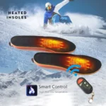 USB Charging Heating Insoles Size Cuttable and Washable Electric Foot Warmer Insoles - Image 7