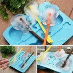 3 In 1 Guitar Shape Silicone Ice Grid Module - Image 5