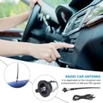 Off-Road Vehicle Outdoor Antenna Car Radio AM/FM Soft Aerial - Image 6