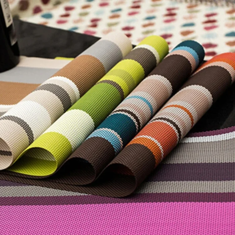 TBD06043092_B5.webp PVC Insulated Placemats Coasters Striped Cutlery Mat - Image 6