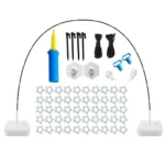 108 x 120 Inch Balloon Arch Stand Set Holiday Party Decoration Props - Image 2