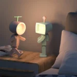 Mini Astronaut Magnetic LED Night Light Desktop Building Block Ornaments Desk Lamp - Image 11