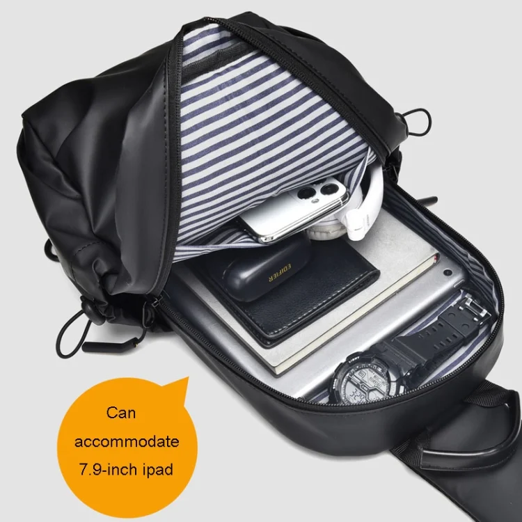 TBD06043119_B10.webp WEIXIER 2122 Casual Single-Shoulder Crossbody Chest Bag Large Capacity Waterproof Motorcycle Bag - Image 11