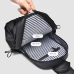 WEIXIER 2122 Casual Single-Shoulder Crossbody Chest Bag Large Capacity Waterproof Motorcycle Bag - Image 10