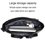 WEIXIER D269 Business Casual Mens Messenger Bag Large Capacity Workwear Functional Crossbody Packs - Image 3