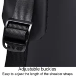 WEIXIER 6013 Casual Single-Shoulder Crossbody Packs Multifunctional Motorcycle Sports Chest Bag - Image 10