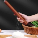 Home Wooden Rolling Pin Nonstick Red Sandalwood Rolling Stick - Image 11