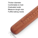 Home Wooden Rolling Pin Nonstick Red Sandalwood Rolling Stick - Image 4