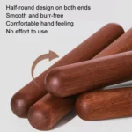 Home Wooden Rolling Pin Nonstick Red Sandalwood Rolling Stick - Image 6