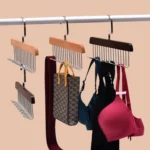Wooden Sling Hanger Lingerie Vest Tie Organizer Household Wave Drying Racks - Image 7