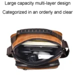 WEIXIER D288 Large Capacity Casual Crossbody Bag Business Waterproof Single Shoulder Packs - Image 3