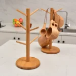 Drawing Cup Frame Home Coffee Tea Cup Frame Drain Storage Shelf - Image 4