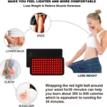 120 LEDs Red Light + Infrared Light Therapy Belt For Back Shoulder Waist Pain Relief - Image 4