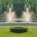 Copper Adjustable 3-Layer Flower Nozzle Waterscape Layer Flower Fountain Sprinklers - Image 5