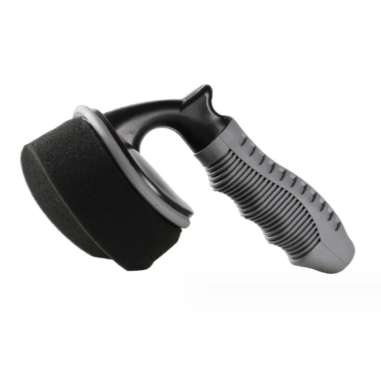 TBD06043199_B1.webp Durable Car Tire Waxing Curved Sponge Brush - Image 2